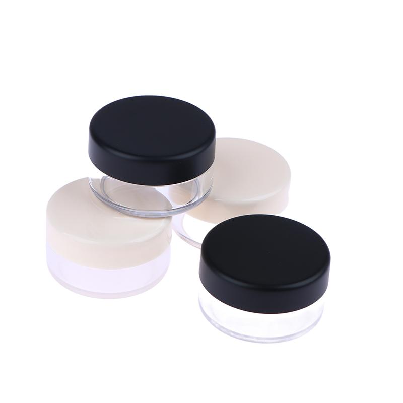 Contenitore vuoto portatile in polvere da 2G, contenitore vuoto portatile in plastica con setaccio, contenitore cosmetico per setaccio da viaggio, contenitore riutilizzabile