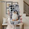 Phone Case: 2D Flat Samsung Galaxy A34 A35 M05 M06 S20 S22 S21 FE Plus 5G Protective Case, Couples Style, Plush Little Penguin, Christmas and Hallowee