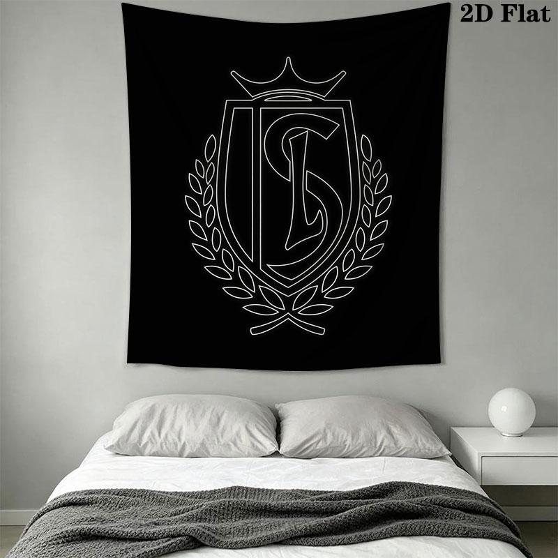 Standard Liège poster Wall Hanging Printed Fabric Blanket Decorative Tapestries for Bedroom Living Room Home Decor