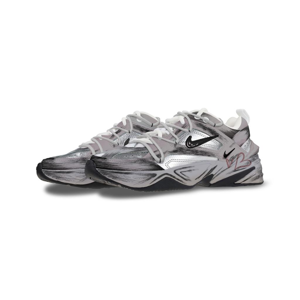 Nike M2K Tekno Abrasion Resistant Abrasion Resistant Low top Chunky Sneakers Women's Gray CJ9583-100(Team325-)
