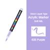 16 Colors Acrylic Marker Pen for Rock Painting Brush Tip Waterproof Paint Paint Markers Fabric Fabric Markers Art Supplies