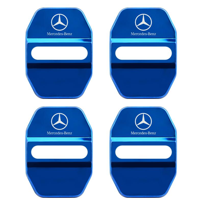 

GLC GLB 4 шт./лот Автомобильный зажим Крышка замка двери Для Mercedes Benz AMG W203 W204 W108 W126 W168 W169 W176 W177 W205 W212 W213 W221 синий