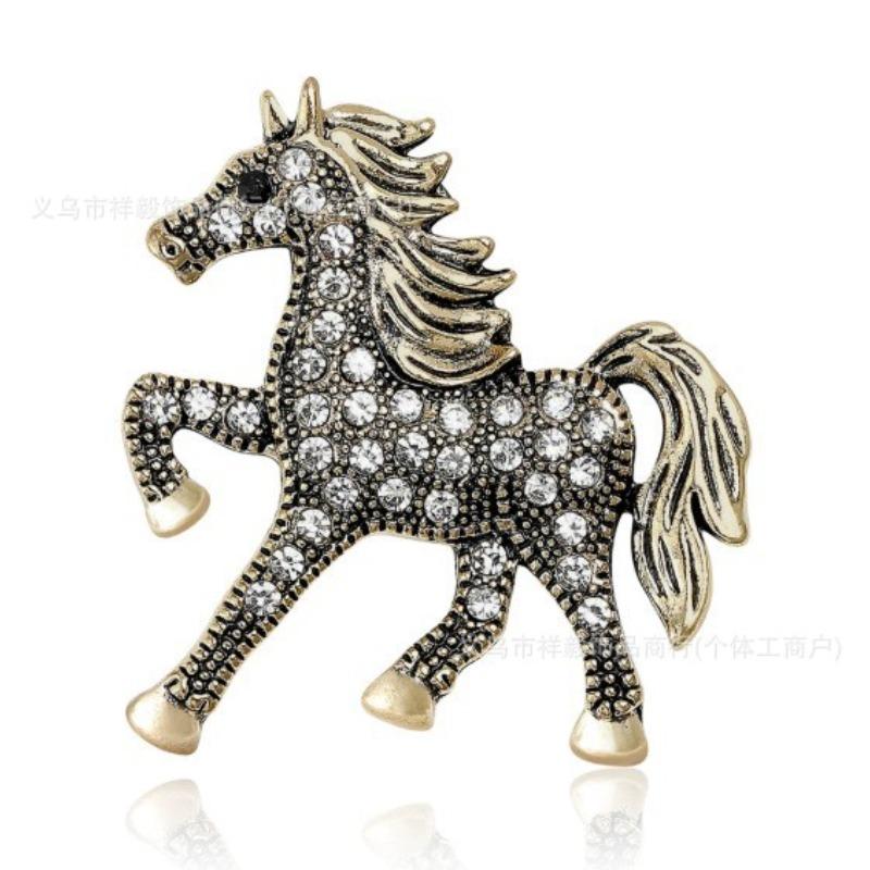 New Alloy Brooch High-end Niche Women's Peony High-end Pin Coat Suit High-end Versatile Brooch