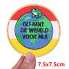 Niederlande Frosch Oeteldonk Emblem Gestickter Aufnäher Niederländischer Karneval Aufnäher Aufbügelbilder Für Kleidung DIY Feier Geschenke