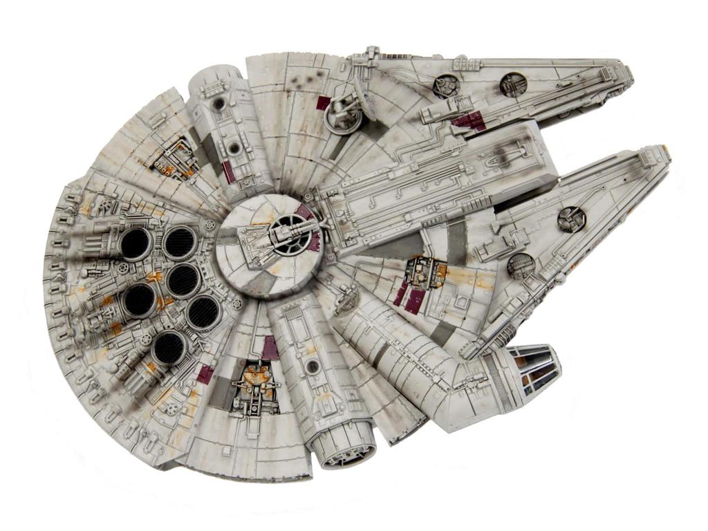 Sada pro montáž plastového modelu Star Wars Millennium Falcon SW11 1/144