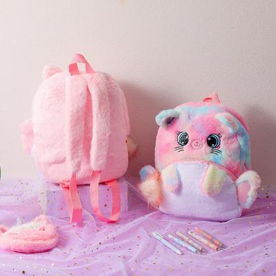 Schultaschen Plüsch Kleiner Rucksack Niedlicher Plüsch Tiere Rucksack Für Kinder Kinder Cartoon Rucksäcke Kawaii Plüsch Geldbörsen Kleines Mädchen