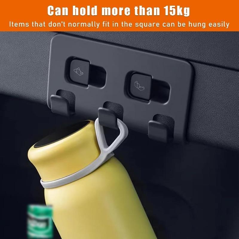 Tesla Model Y Rear Trunk Hook Seat Rear Trunk Grocery Bag Holder Hooks Interior Accessories Compatible with Model Y 2025 2025