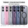 KEYSION Dutý kryt pro odvod tepla s MagSafe pro Xiaomi POCO X8 Pro Max Magnetické chlazení Skrytý stojánek Nárazuvzdorný kryt telefonu