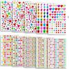 Adesivi di Gemme: Strass Acrilici di Cristallo Creativi Fai-da-te per Bambini per Scrapbooking