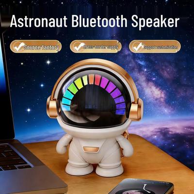 Astronaut Wireless Bluetooth Portable Creative Outdoor Spaceman Subwoofer Desktop Speaker.