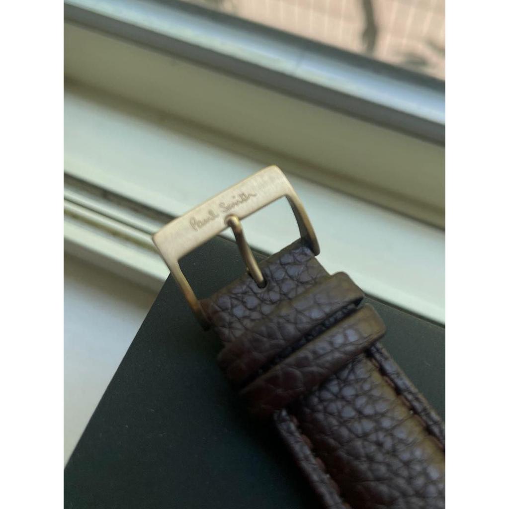 Used [Good Condition In Solar Operation] Paul Smith Wristwatch 44mm Green, Steering Solar Tech (*^_^*)