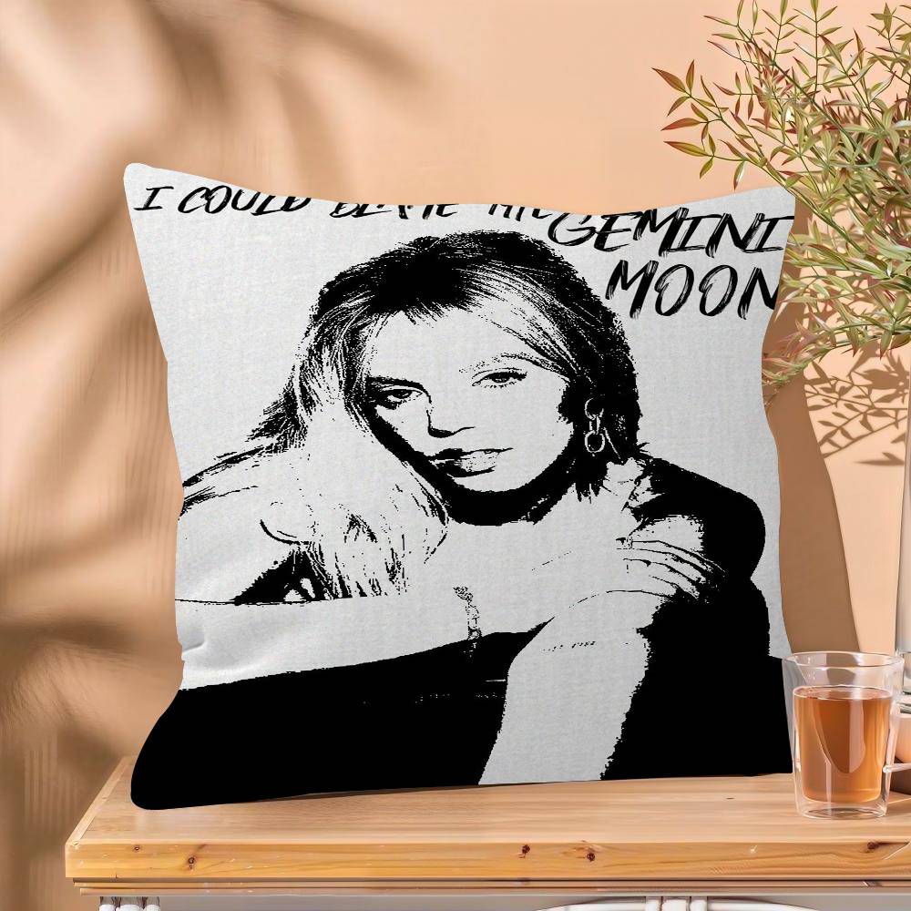 Pop Singer Actor Renee Rapp Personalized Pillow Cover Kids Bedroom Wild Party Decor Pillowcase Kid Birthday Shower Gift