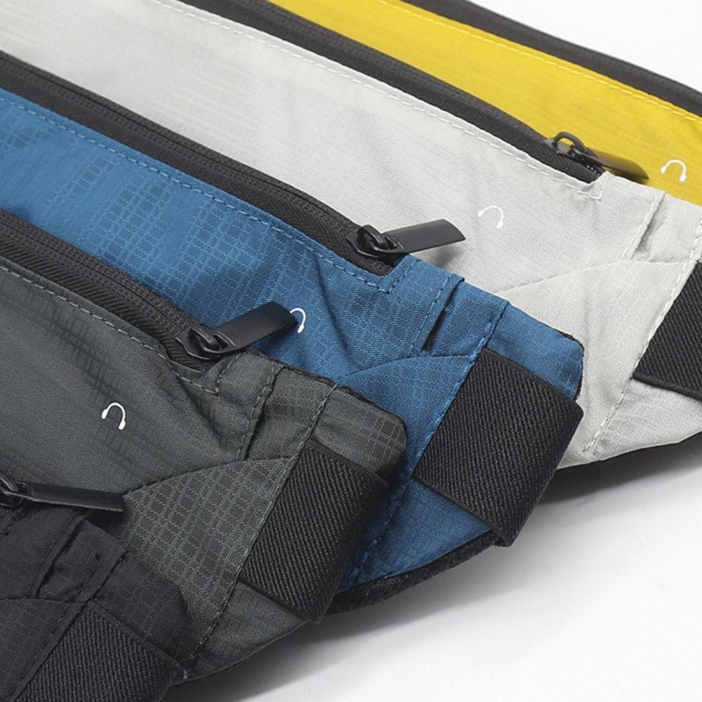 Waterproof Marathon Running Bag Three-section Sports Phone Bag Running Waist Bags  Fanny Phone Pack