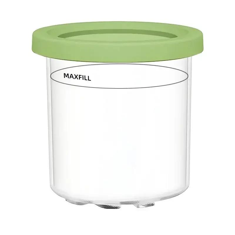 Ice Cream Maker 1-4pcs Ice Cream Pints Cup Ice Cream Containers With Lids For Ninja Creami Pints For Nc301 Nc300 Nc299amz Bar