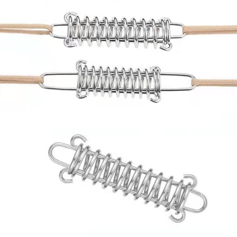 5lots Heavy Type Spring Buckles Awnings Rope Tensioner Outdoor for Tensioning Tarps and Securing Pet Leashes Outdoors