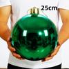 Shiny Green Ball Ornament, 1 Pack, for Christmas Tree, Wreath and Holiday Decorations