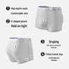 MINISO Men's 100% Cotton Antibacterial Boxer Briefs 4-Pack