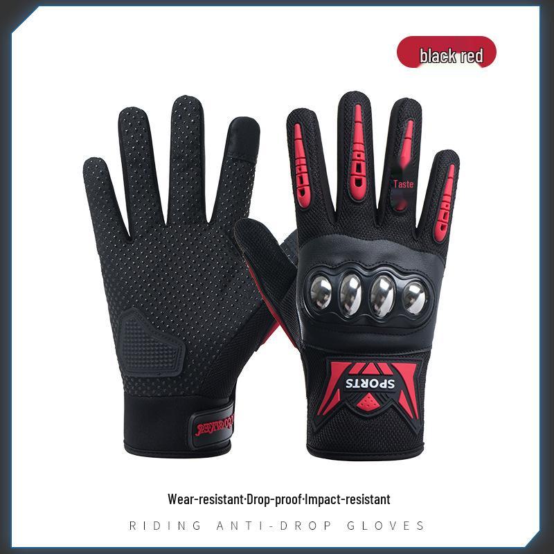 Windproof Winter Motorcycle Gloves - Touchscreen, Anti-Slip, Splash-Proof for Men & Women