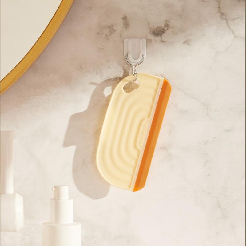 Handy Soft Silicone Squeegee - Non-Scratch Kitchen Scraping Tool, Window/Mirror/Countertop Wiper