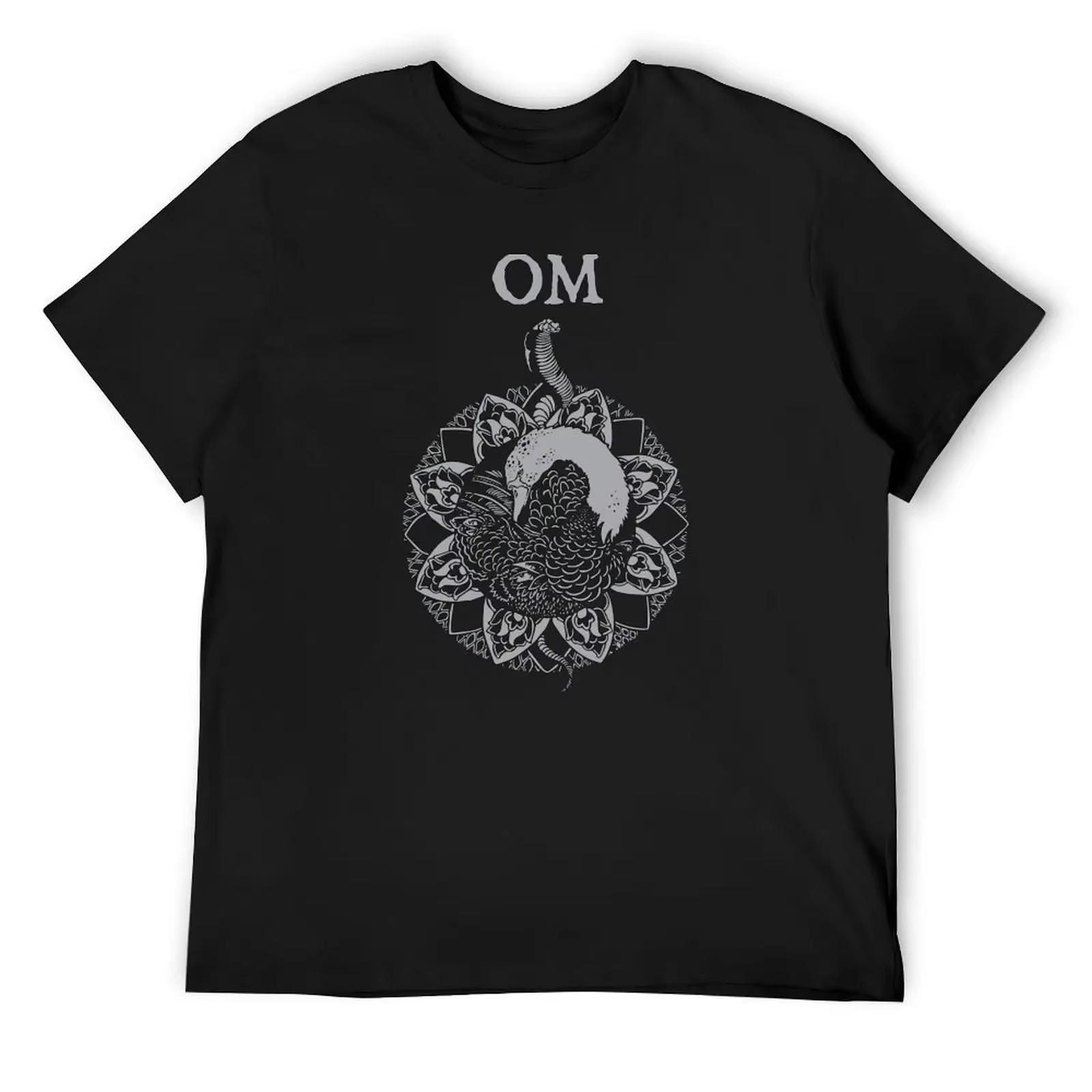 

2025 new OM Band TShirt summer 2025 man clothes oversized vintage t shirt men Highquality comfortable and soft S