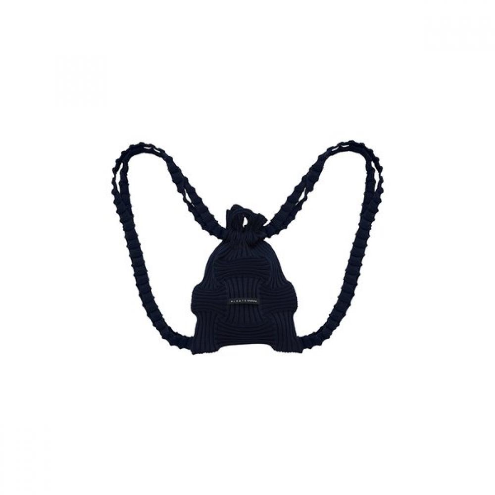 Pleatsmama Mini Bow Backpack Midnight