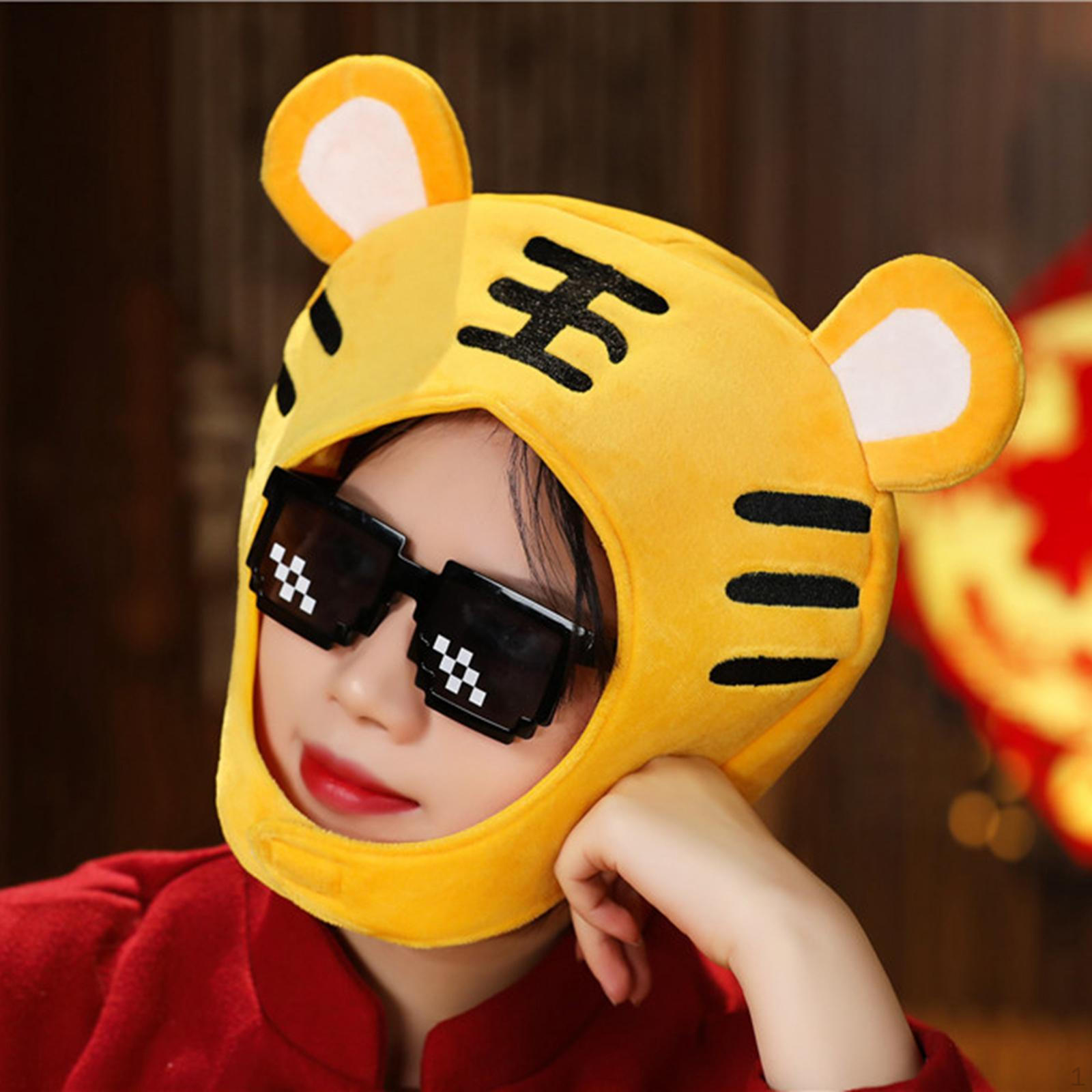 Adjustable Photo Props Hat Headdress Comfortable Novelty Cute Windproof Soft Headgear for Carnival