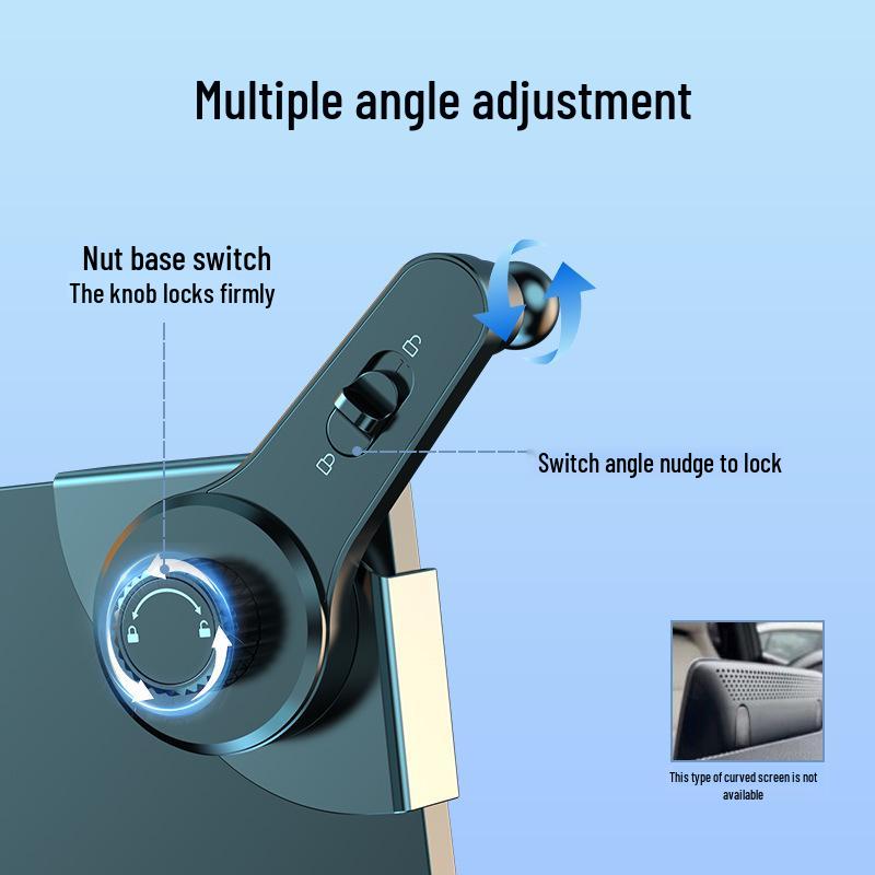 Gravity Support Car Mount for New Energy Vehicle Dashboard