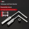 Volkswagen Shock Absorber Removal Tool - No Disassembly Needed for Top Mount Replacement, Front and Rear Wrench Socket.