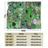 BFDI Battle for Dream Island Druckdecke für Männer Frauen Warm Gemütlich Flauschig Überwurfdecken für Sofa 50x60 Zoll Mehrere Größen