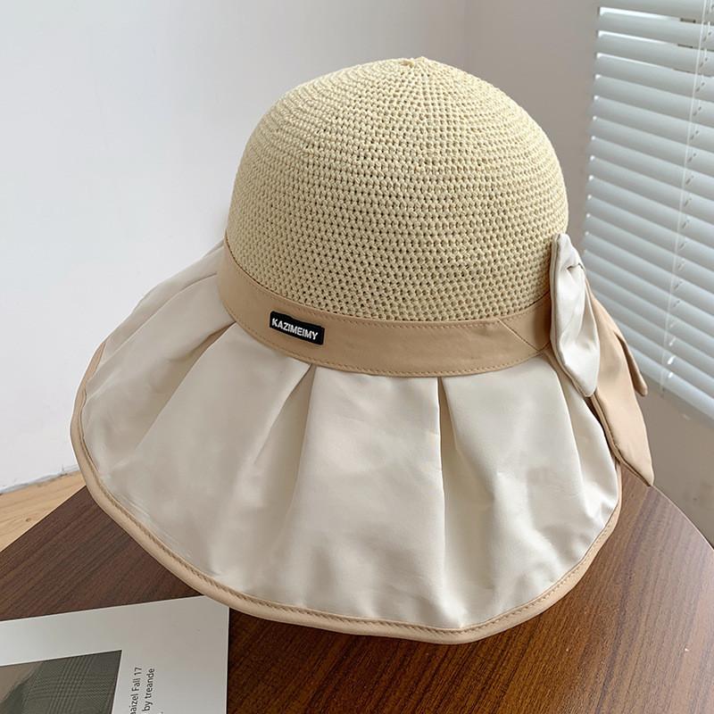 Brim Wide Versatile Fisherman Hat For Women Beach And Sun Protection