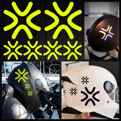 Angry Sign Reflective Motorcycle Stickers Moto Scooter Car Body Tank Helmet Vinyl Accessories Decal for Honda CBR650 YAMAHA MT07