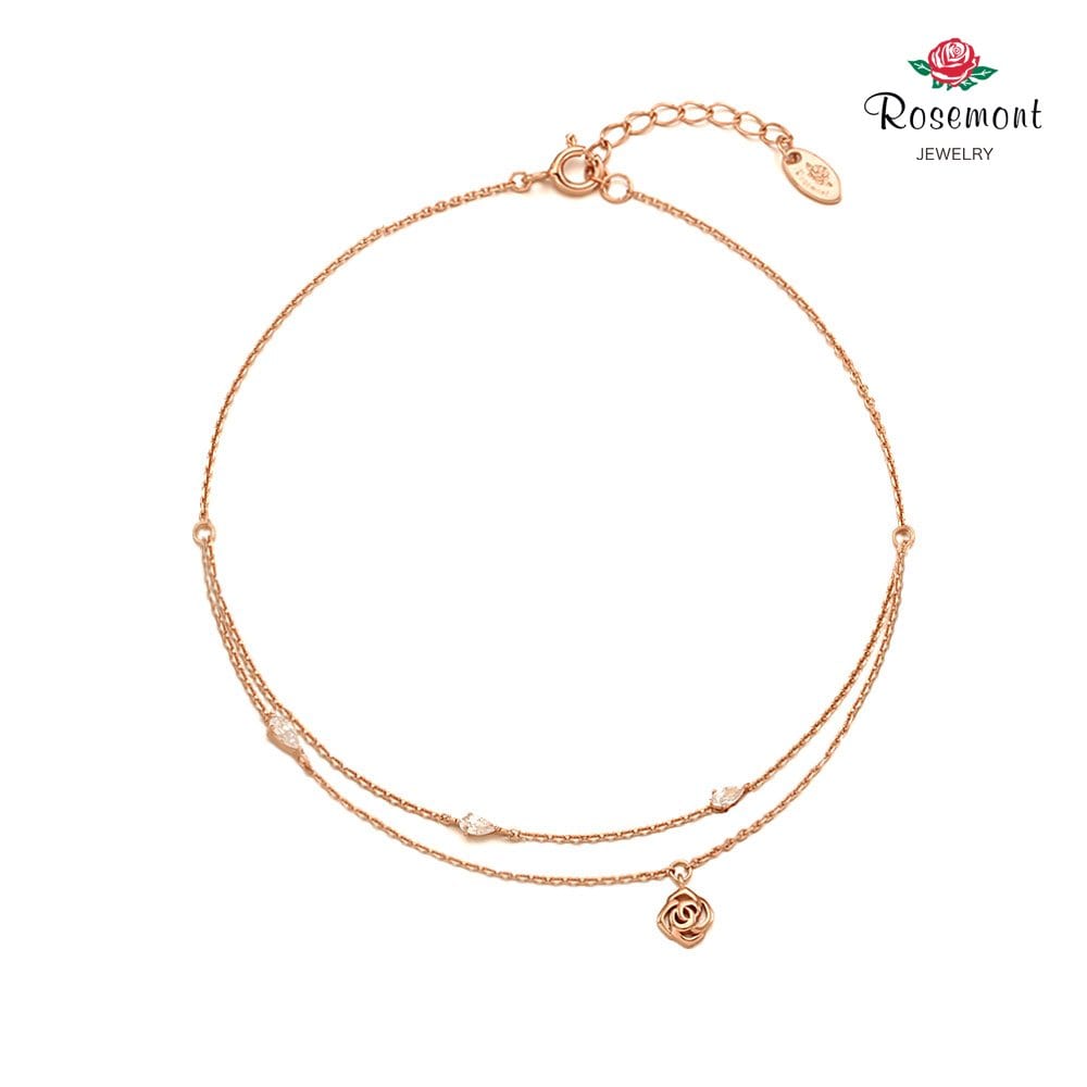 [Rosemont] Silver Anklet Rc0278