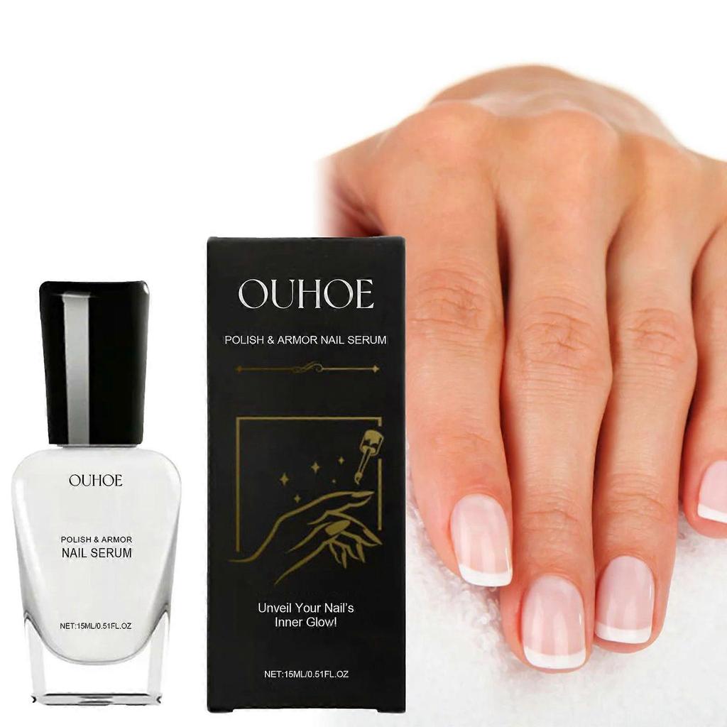 Ouhoe Nail Care Solution - Repairs Ingrown, Damaged, And Soft Nails, Nourishing And Brightening Nail Care Liquid For Hands And Feet