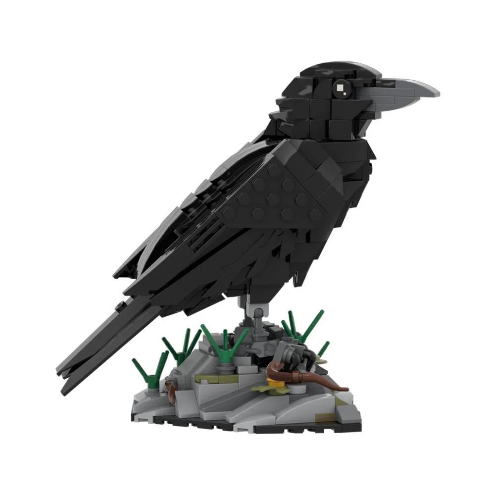 GSBAN Ideas Animals Raven Black Bird 357PCS Bricks Building Blocks Sets Toys for Adults Christmas Gifts