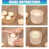Wooden Dumpling Skin Maker Portable Dumpling Press Dough Presser Kitchen Gadget For Cooking Enthusiasts