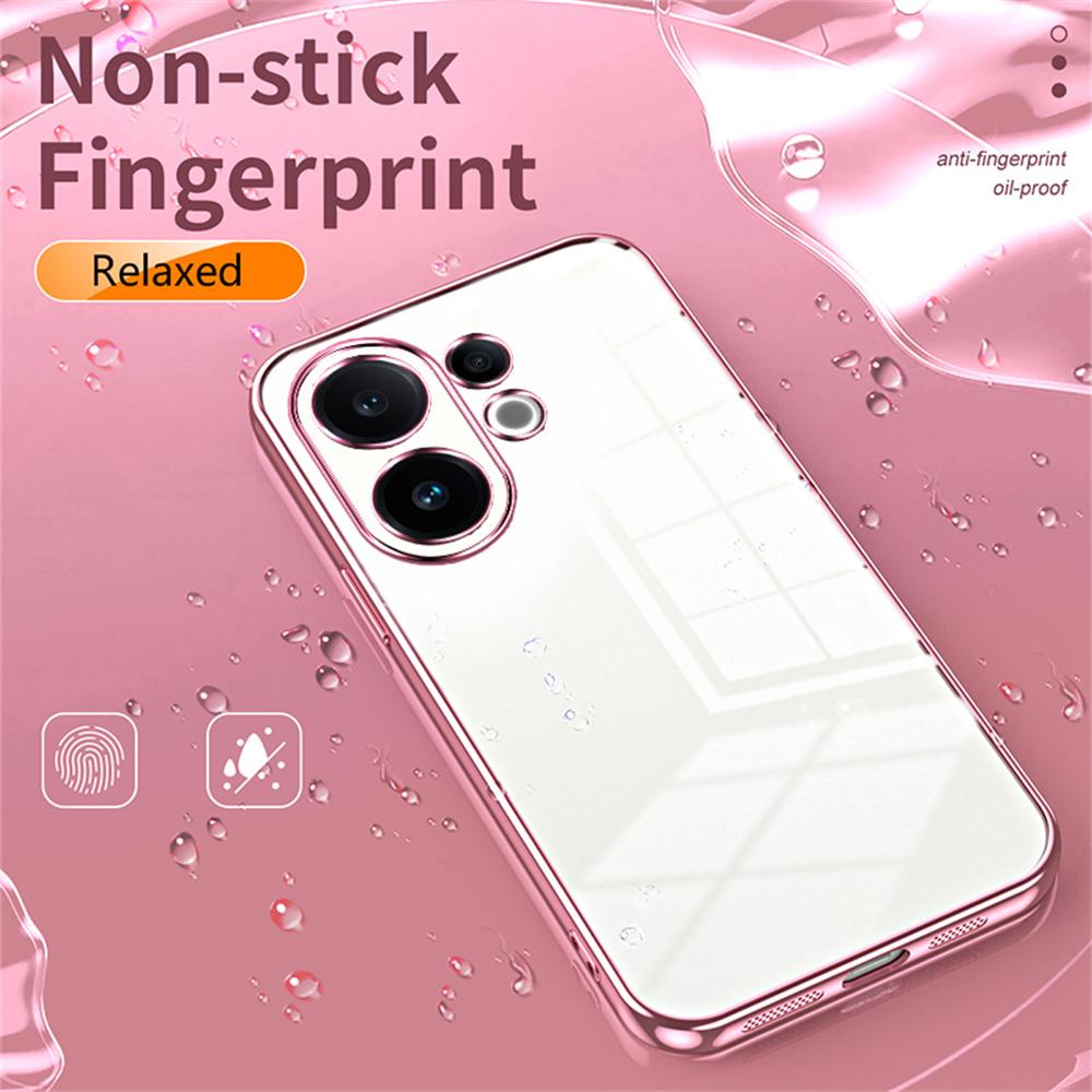 For Vivo S30 5G Case Electroplating Frame Soft TPU Phone Cover