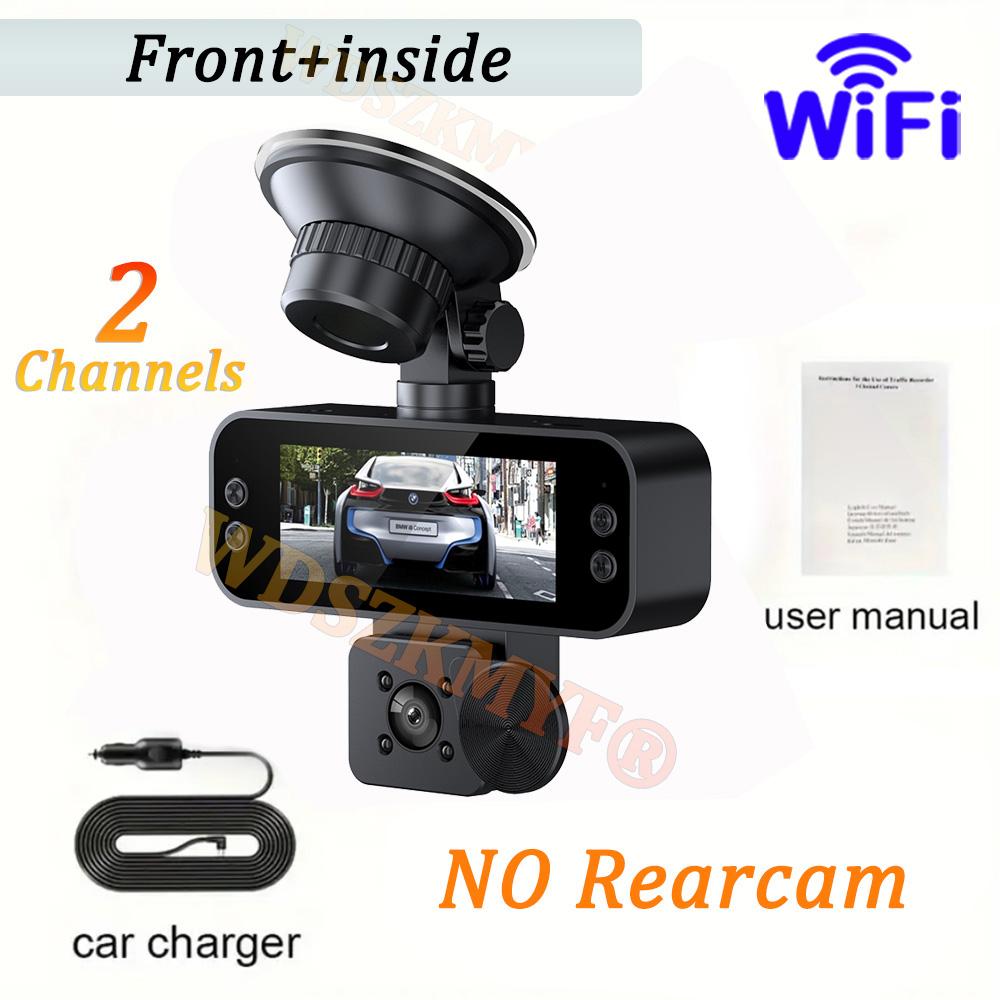 

2025 НОВЫЙ 3-канальный автомобильный видеорегистратор с Wi-Fi управлением 1080P Dash Cam для автомобилей Запись видео с передней и задней камеры Автомобильная камера для автомобильных аксессуаров NONE