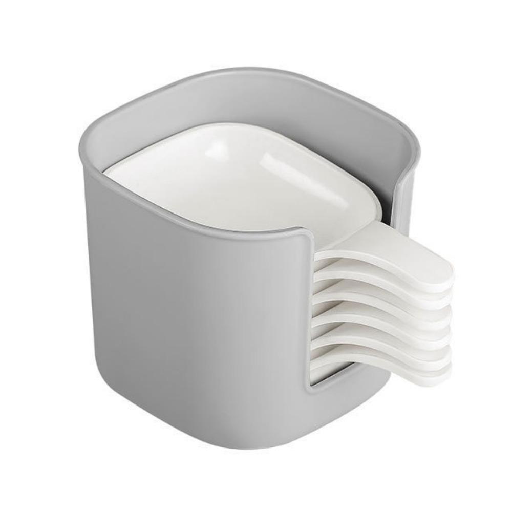 7PCS/SET Plastic Sauce Dish Set Stackable Tomato Sauce Plates Food Container Set Sushi Soy Sauce 7 PCS