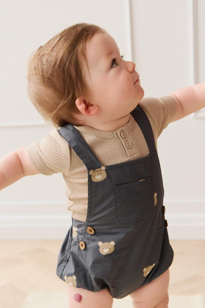 Jamie Kay OC Playsuit Bobbie Bears Shadow JBFO252050 Baby NVY 80