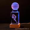 Crystal Engraved Kobe Basketball Star Luminous Night Light