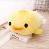 Stuffed Down Cotton Lying Duck Adorable Yellow Duck Plush Playthings designed for Gentle Pillow Cushion Nice Xmas Present