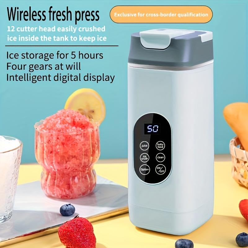 

Powerful Blender Crush Ice Make Smoothies Baby Food Adjustable Speeds Keep Cool-Your Ultimate Kitchen Multi-Tasker белый