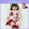 Handmade 19" Reborn Baby Dolls With Safe Non-toxic Silicone Vinyl For Kids