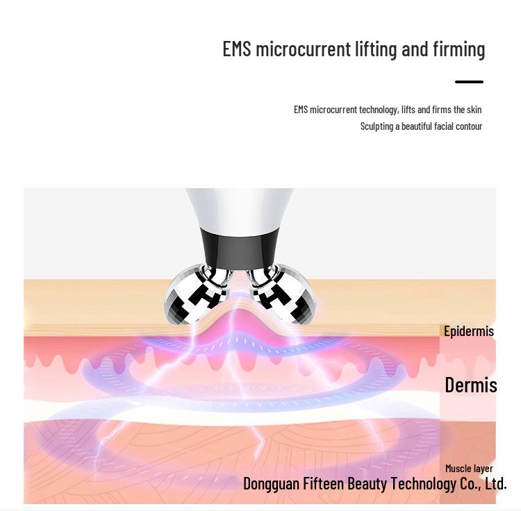 EMS Microcurrent V-Face Lifting Beauty Roller