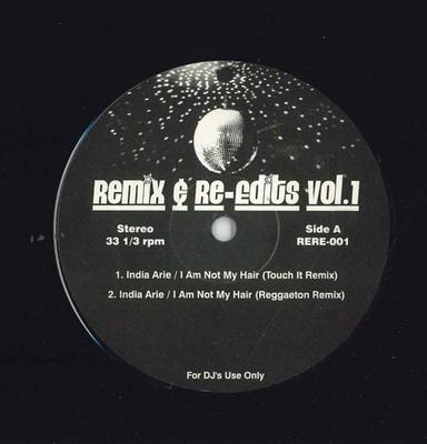 12-Zoll-Schallplatte VARIOUS - Remix & Re-edits Vol.1 RERE001 KEINE Rap & Hip-Hop/R&B Gebraucht
