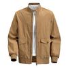 2025 Men's American Style Three-Proof Outdoor Flight Jacket - Wear-Resistant, Loose Fit, Stand Collar.