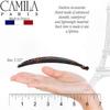 Pinza para el Cabello Banana Grande y Flexible para Cabello Grueso, Peine Sujetador de Cola de Caballo para Peinar, Accesorio para el Cabello Francés Entrelazado para Mujeres y Niñas