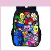 Rainbow Friends Kids Backpack With Polyester Material And Spacious Design For School And Daily Use