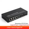 Gigabit Fiber SFP Transceiver: 1 Electric & 1 Optical Port Fiber Switch Module