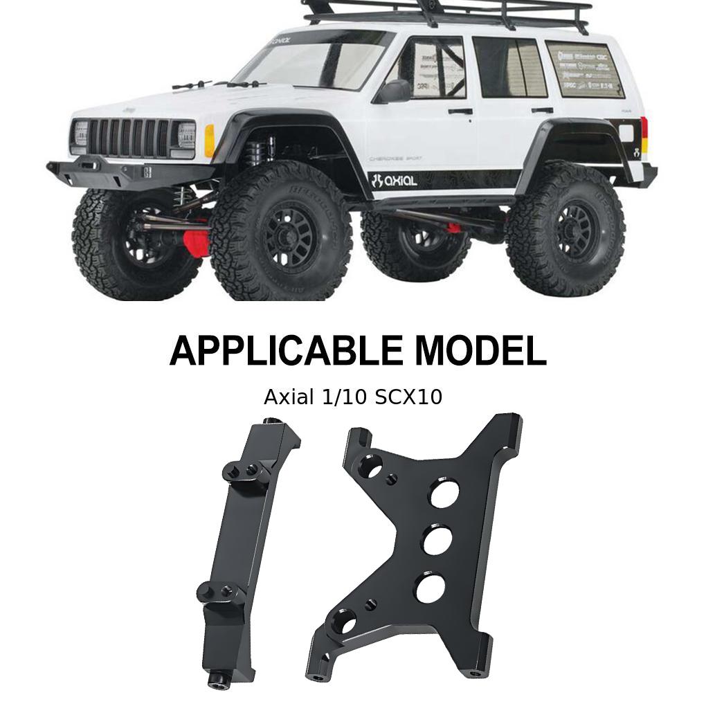 Aluminum Alloy 1/10 Frame Beam Fixed Seat RC Upgrade Part Fixed Rc Frame Beam Fixed Seat For SCX10 RC Car Part